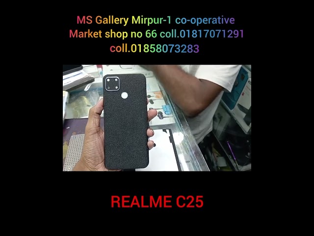 REALME C25 MOBILE BACK STICKERS TATTOO NEW TIK TOK 2022 MS Gallery