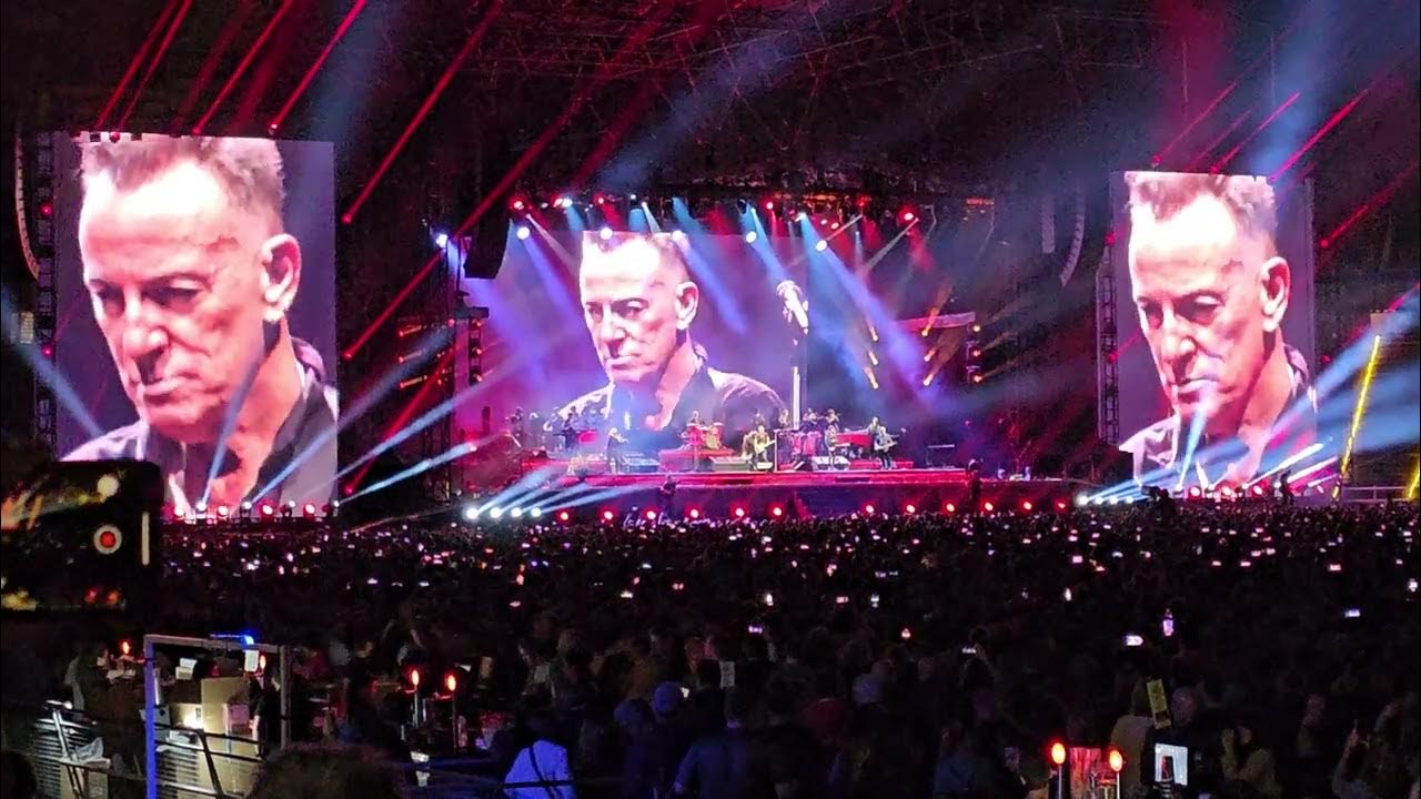 Bruce Springsteen. The rising. Live in Barcelona 2023 8k YouTube