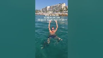 Treading water made simple with iSwim School! 🌊 #swimming #howtoswim #learntoswim #goswim #swim