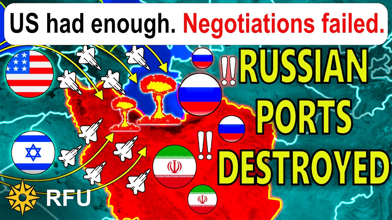 Joint US-Israel strike: Russia cut off from Iran, joint ports destroyed