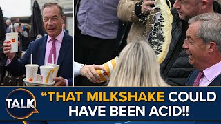 Nigel Farage Milkshake "Could Have Been Acid" Says Reform UK's Richard Tice