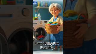 Learn 10 Household Chores in English | Daily Routine Vocabulary with Grandma Sara #learnenglish