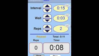 YogoTimer Lite- Interval Timer App for Android 2.2 Devices screenshot 3