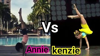 Mackenzie Ziegler vs Annie Leblanc gymnastic