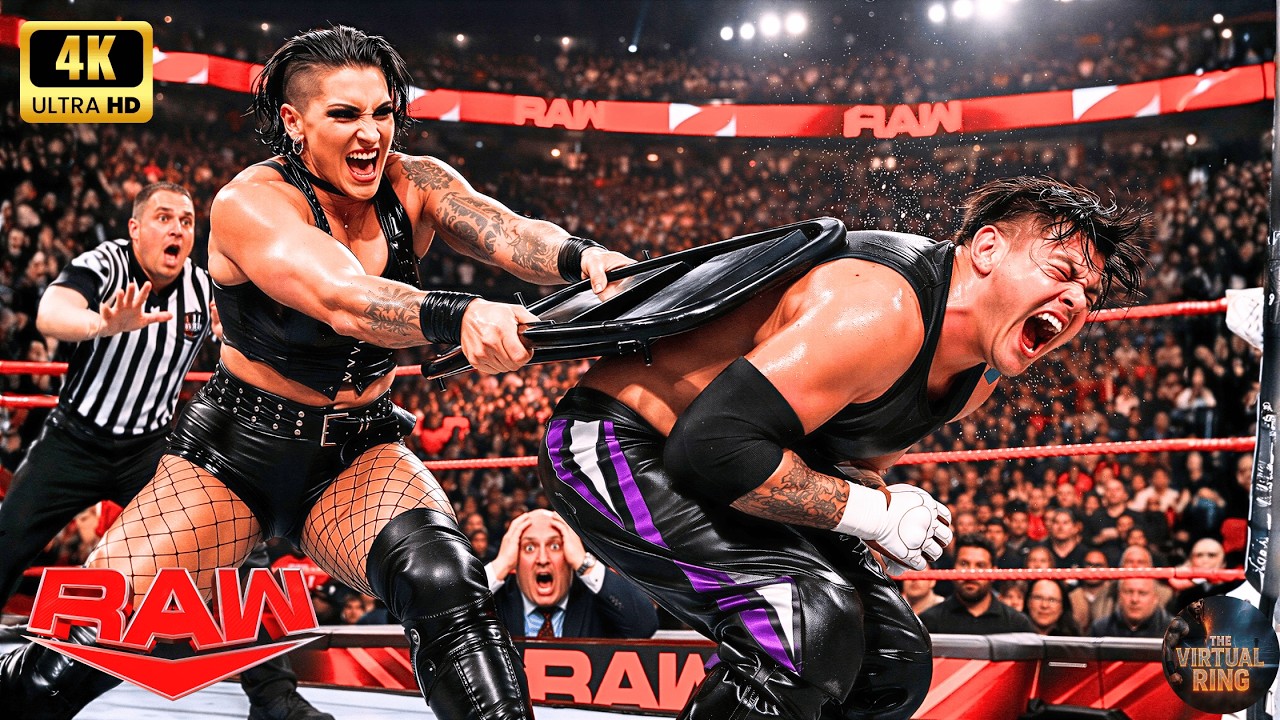 Рея Рипли против Доминика Мистерио • WWE RAW • 3 марта 2026 г. ⚖️#rhearipley #dominikmysterio