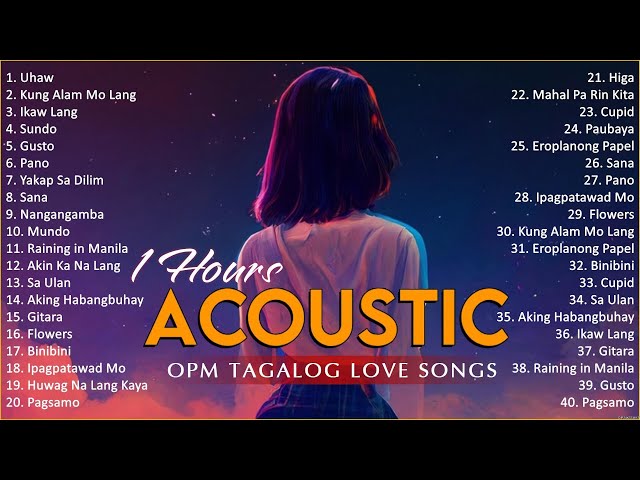Best Of OPM Acoustic Love Songs 2024 Playlist 1267 ❤️ Top Tagalog Acoustic Songs Cover Of All Time class=
