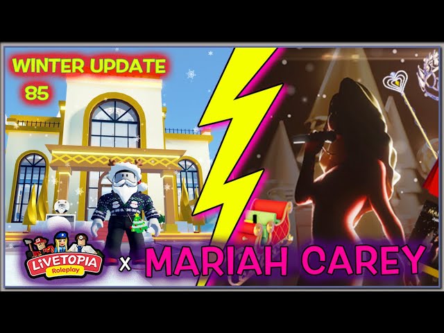 How to get all free items from Mariah Carey Concert Experience in Roblox