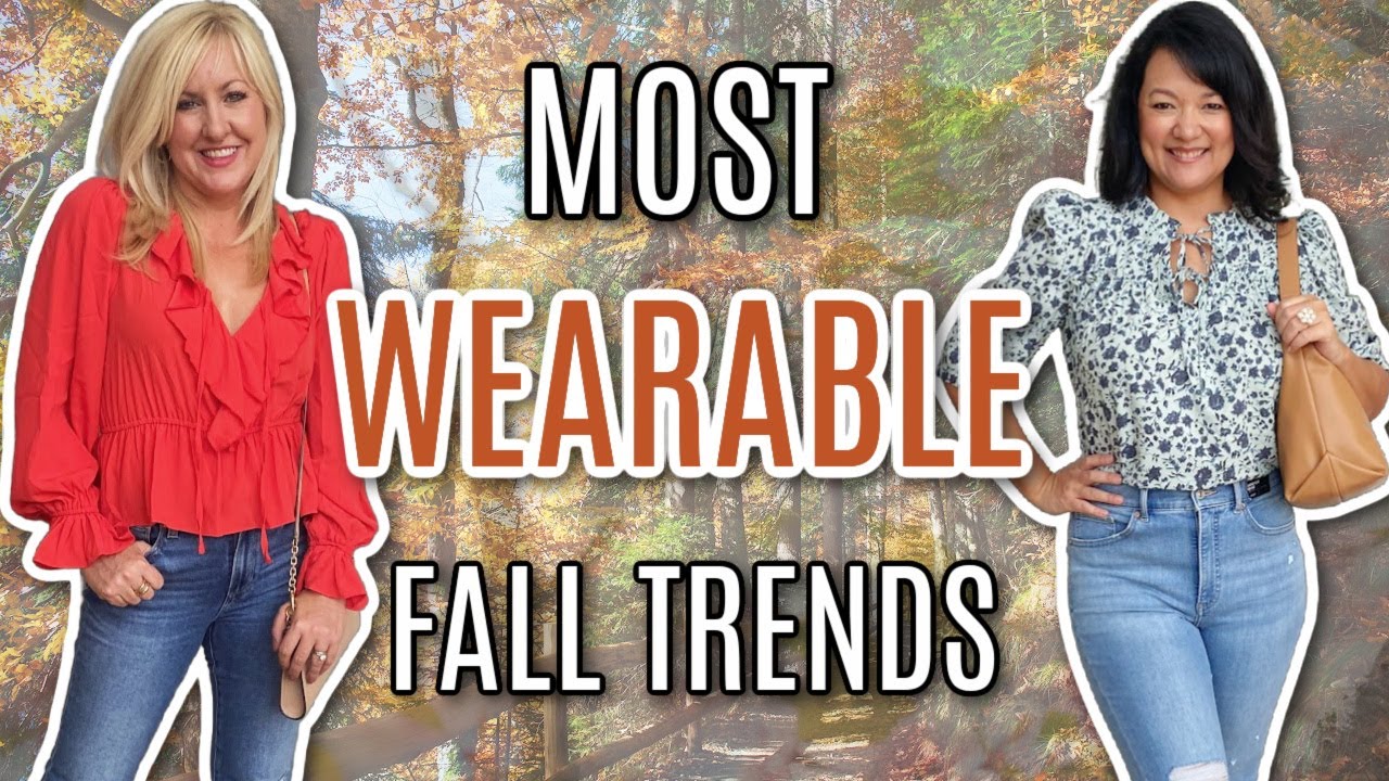 5 Fall Trends WORTH TRYING | How to Style the Top 2021 Trends for Women Over 40