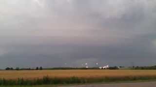 Rotating Funnel Clouds - Wichita Falls, TX