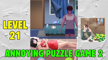 Annoying Puzzle Game 2 Level 21: Help the Girl Sleep Well