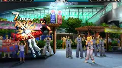 KOF 2002 UM - May Lee combo 3
