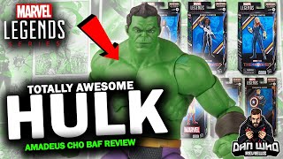 Marvel Legends Totally Awesome Hulk Amadeus Cho Build-A-Figure The Marvels Wave Review