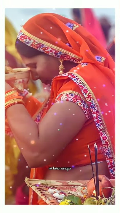 chhath Puja।। whatsapp status।। sawa lakh ke saree bhige।। 4k full screen short status।।