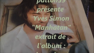 Yves Simon - Manhattan chords