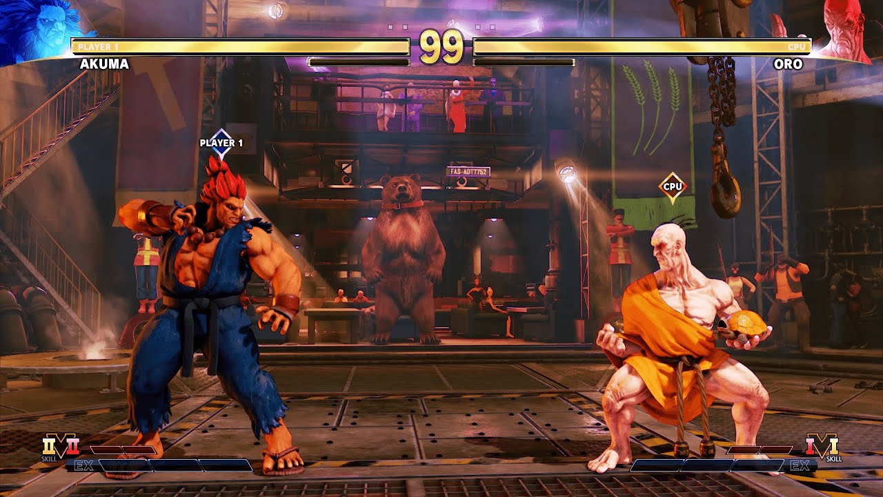 Акума против Оро (Самая сложная битва) - Street Fighter 5. | Эпическая битва