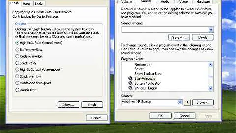 Windows XP Startup Sound Has BSOD (Remaster)