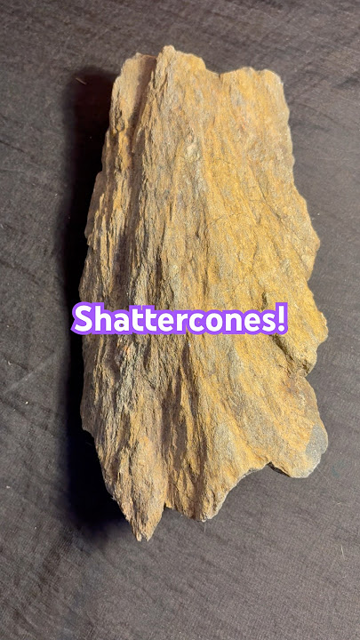 Meteor Impact Shattercones !!! /EaT Daily 07 #meteorimpact #geology