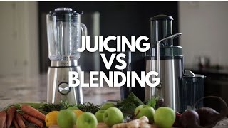 JUICING VS BLENDING |  JUICE RECIPE TO BOOST IRON