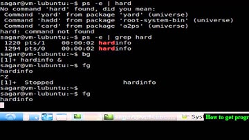 How to get program in foreground in Linux