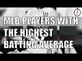 Highest Career Batting Average Minimum .340 MLB - YouTube