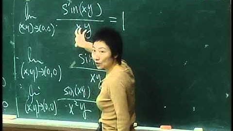 Lec25 微積分(二) 第十四章 Partial Derivatives (3/14)