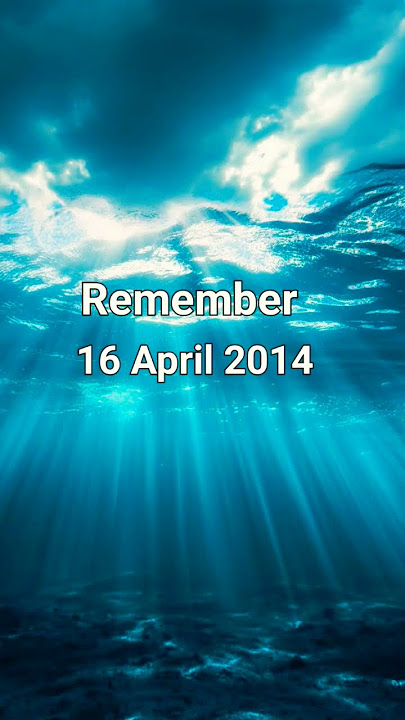Remember 16 April 2014 🥺💔#korea #carolofthebells #sad