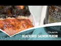 Main Course: Peroni Blackened Salmon