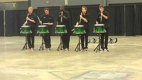 PASIC 2012 UNT snare ensemble