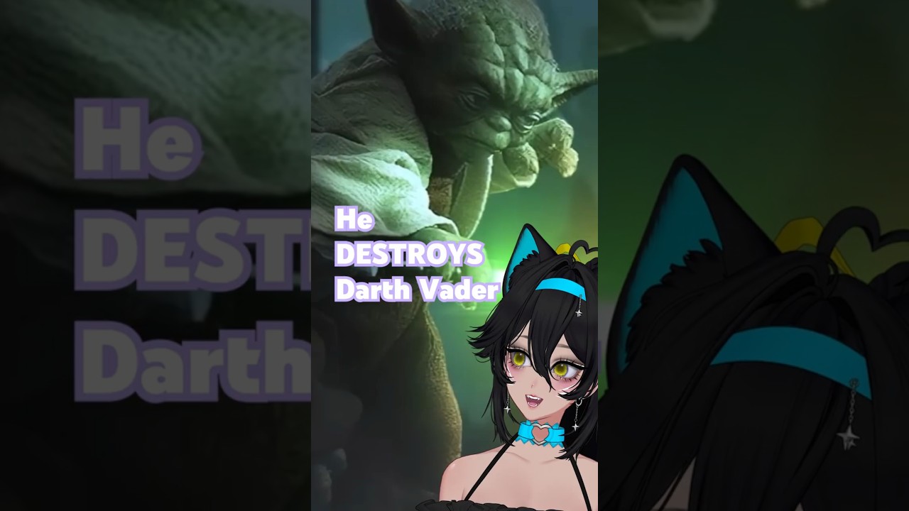 Yoda would DESTROY Darth Vader