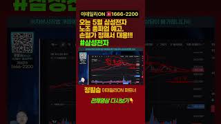 삼성전자, 오는 5월 노조 총파업 예고_손절가 정해서 대응