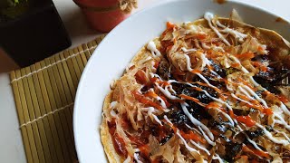 Cara membuat takoyaki tanpa cetakan/okonomiyaki