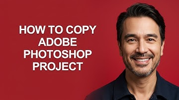 How to Copy Adobe Photoshop Project - KevinHowTo