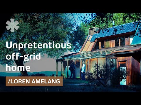 On an off-grid property in Philo, California (Mendocino County), Loren Amelang built a home that would help him generate "free hot water, free power and a decent chunk of free heat". The entire south side of his home is covered in solar capture devices: 1600 watts of photovoltaic power, solar hot water panels, a sunroom/greenhouse and a solar hot air collector. "The sunroom/greenhouse provides most of the free heat". Putting his technical skills to use (he's a pioneer in C++ programming), Amelang wrote over 10000 lines of code so that his home's water and electric systems could be operated more efficiently and automatically. An added benefit is the ability to control everything remotely, by even just a smartphone. Since he built most of the home himself (the person he hired to do it decades ago, spent all the money and built half the house), Amelang has made it very custom. He avoided using aluminum and plastic (except for the insulation on the wiring) and he wired it for pure DC lighting (which makes sense with solar, but Amelang also likes how "peaceful" DC lighting feels). Original story here: faircompanies.com