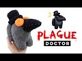 DIY Plague Doctor Plushie! DIY Among Us Collab with NerdECrafter