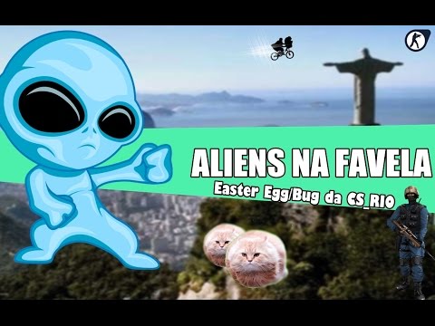 UM ALIEN NA CS_RIO (Counter Strike) - Easter Egg/Bug [TUTORIAL]