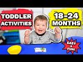 Fun  easy activities for 1824 months  developmental toddler activities 1824 months