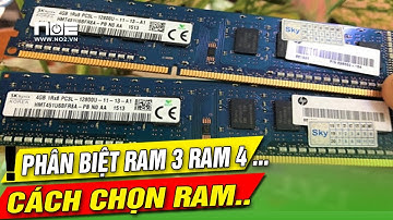 Nhận biết phân biệt DDR 3 và DDR4 những cách đơn giản