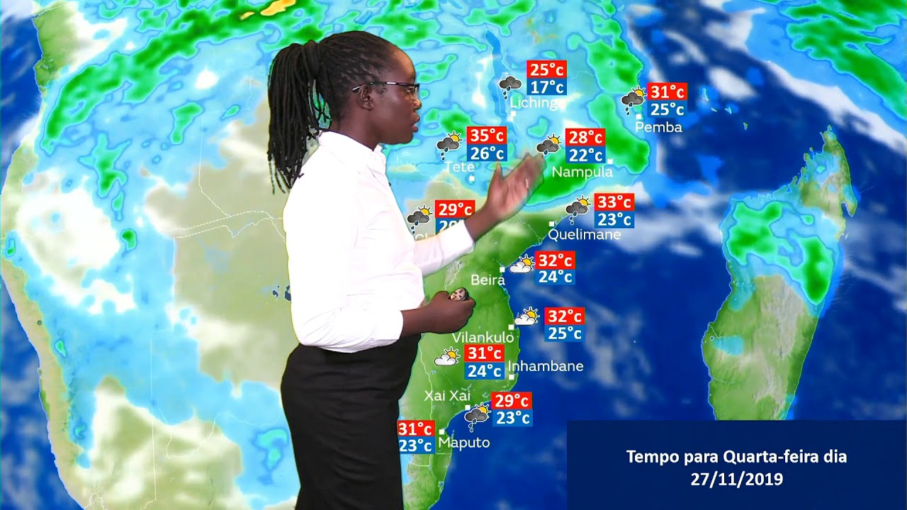 INAM Previsao de Tempo 27 11 2019