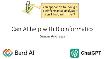 Can AI systems help with bioinformatics