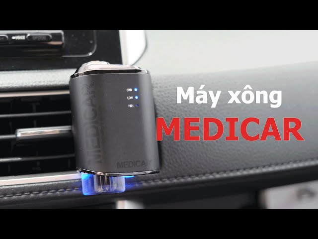 Review máy xông tinh dầu ô tô Medicar | Phạm Anh Quang