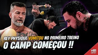 Primeiro Sparring Do Rey - Rangel Farias Fez Rey Physique Vomitar