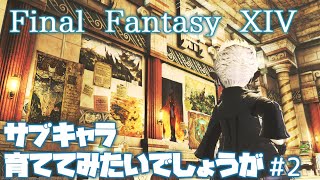 【FF14】サブキャラ育成しながら新生編おさらい