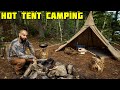 Hot Tent Solo Wild Camp