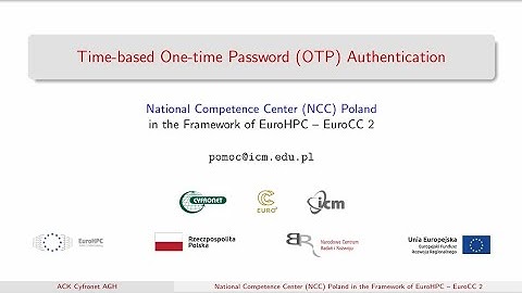 Time-based One-time Password (OTP) Authentication