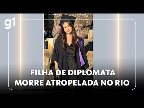 Polícia investiga atropelamento que matou filha de diplomata e deixou dois feridos no Rio