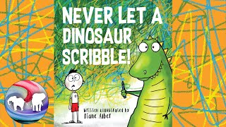 📚🦖🖍 The Educated Elephant | Never Let A Dinosaur Scribble by Diane Alber |Read Aloud | Creativity Wealth