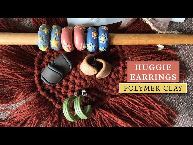 Huggie Earring Polymer Clay Cutters
