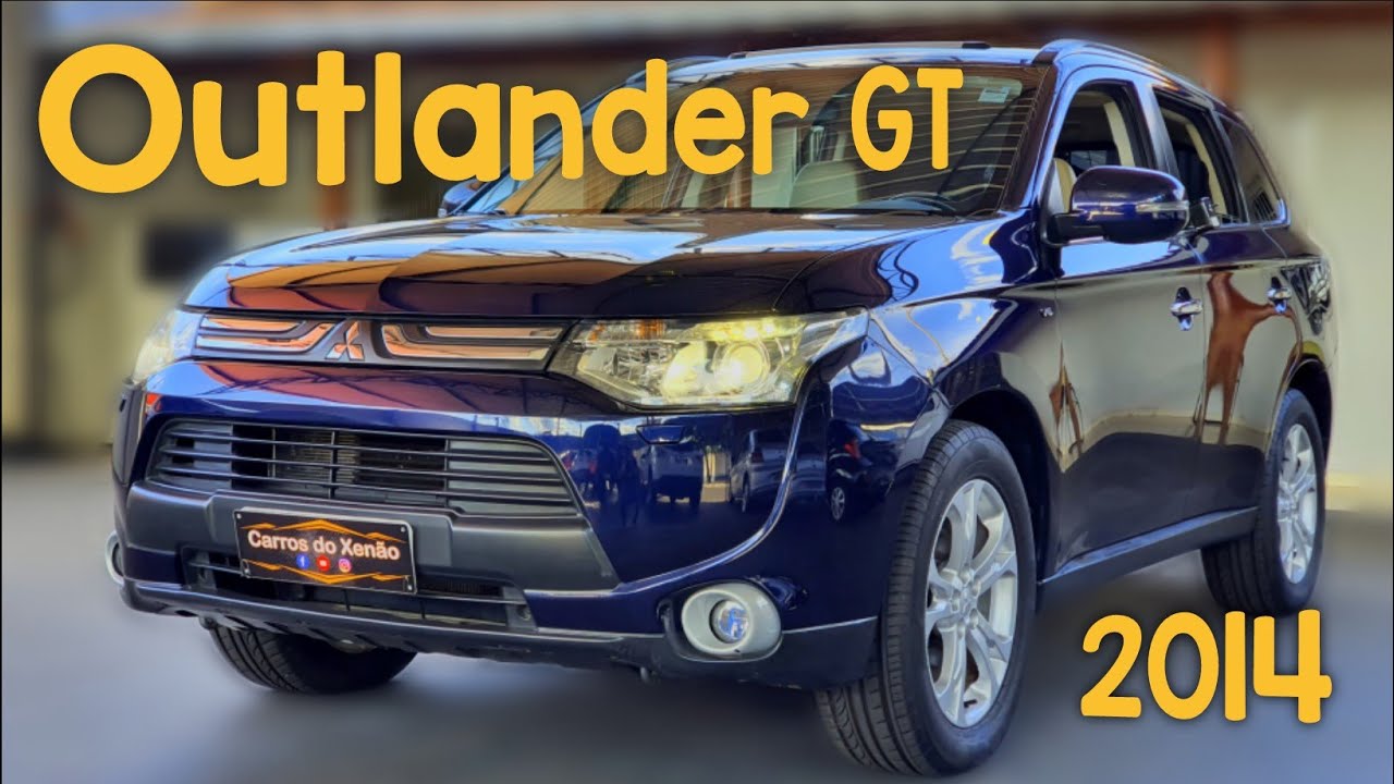 Mitsubishi Outlander GT 2014, ótima opção de carro 7 lugares (e feia). Detalhes, consumo, opinião.