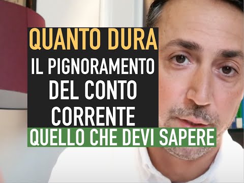 Video: I Soldi Arrivano Su Un Conto Bancario Bloccato?