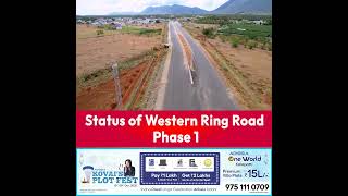 Status Of Western Ring Road Phase 1